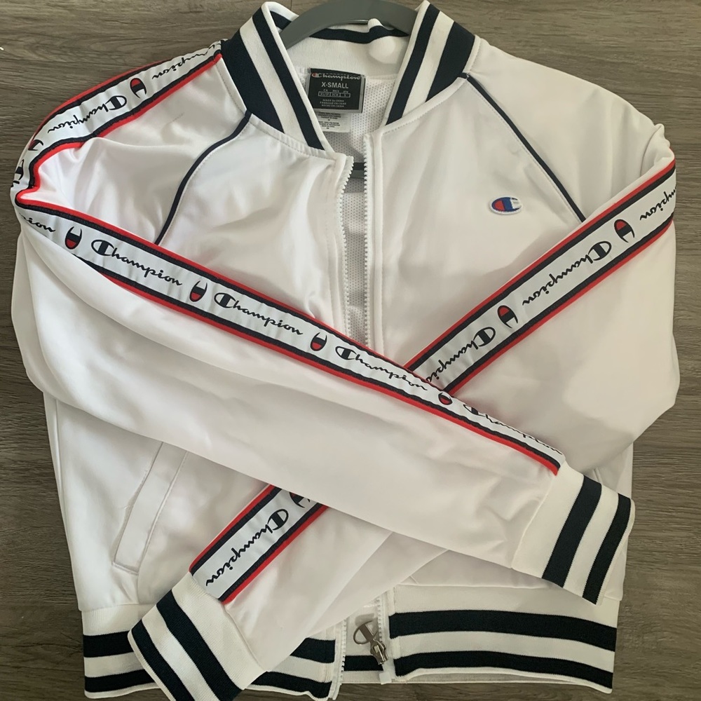 Champion cropped zip up
